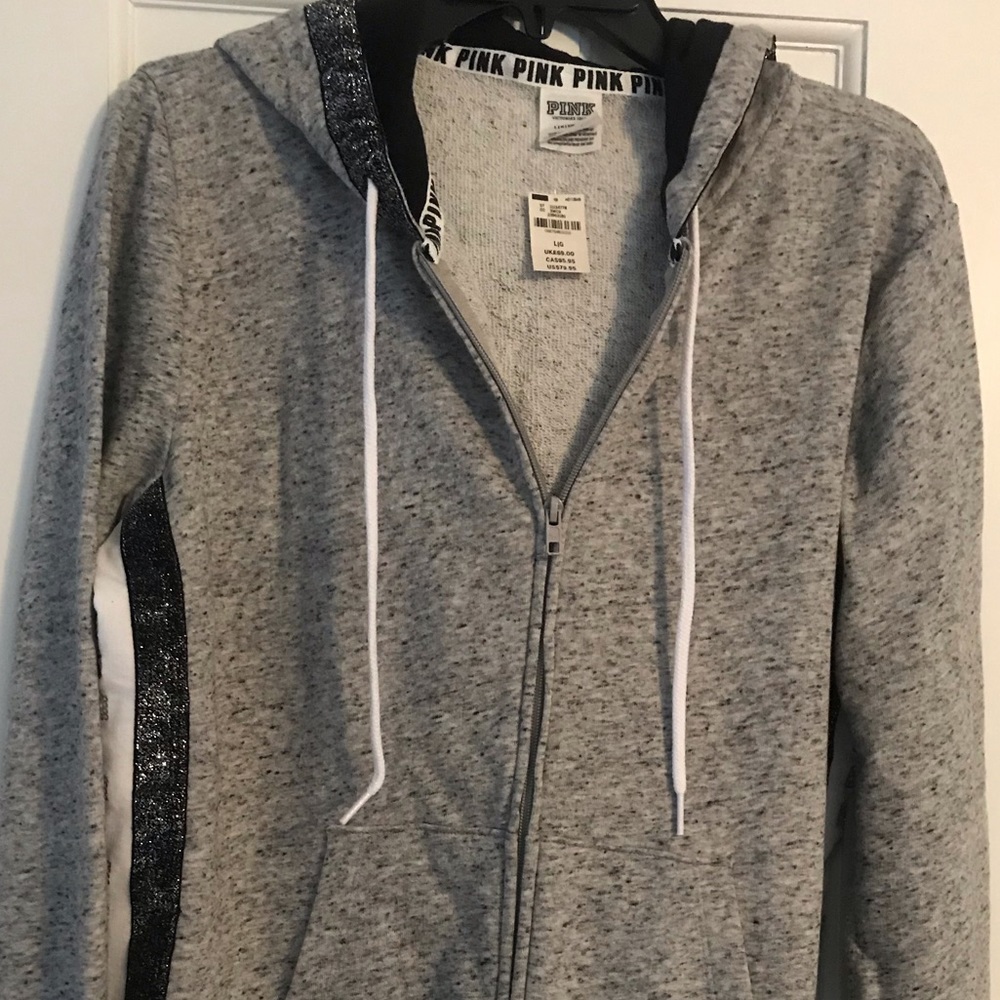 PINK zip hoodie